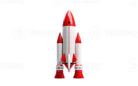 Model Rocket Launch On Transparent Background. 41453380 PNG