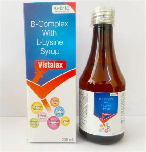 Mixed Berry B Complex L Lysine Syrup 200 Ml At Rs 75 Bottle In Baddi Id 2851555302412