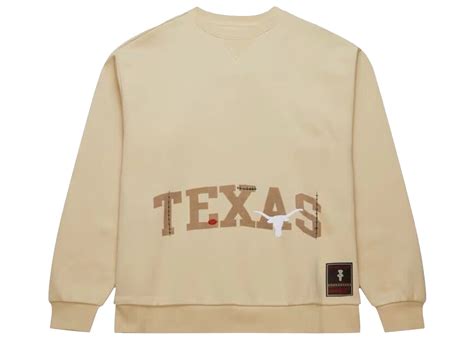 Travis Scott X Mitchell And Ness Texas Longhorns Pullover Sweatshirt
