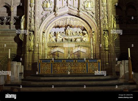 Viewed Here Is The High Altar An Internal Aspect Related To Liverpool