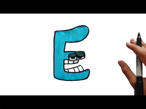 Drawing Alphabet Lore E THE ALPHABET LORE YouTube