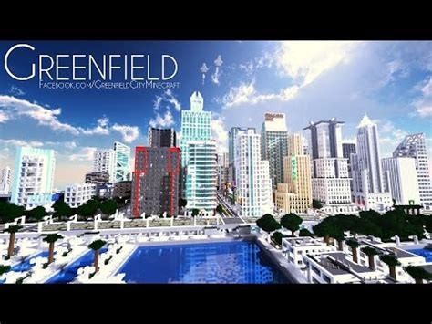 Increible Ciudad Gigantesca Mapas Minecraft Greenfield 1 7 10