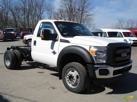 Oxford White 2012 Ford F550 Super Duty Xl Regular Cab 4x4 Chassis Exterior Photo 61617841