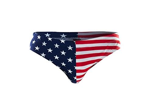 Men S American Flag Bikini Swim Briefs XL Red Blue Apparel Accessories Clothing Swimwear