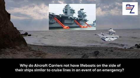 Why Do Aircraft Carriers Not Have Lifeboats On The Side Of Their Ships