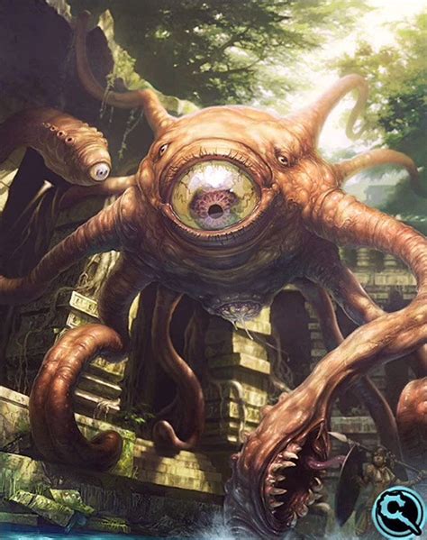 Evil Eye From Mobius Final Fantasy Dark Fantasy Art Fantasy Monster