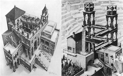 Two famous “Impossible” illustrations by M.C. Escher – Tom Alphin