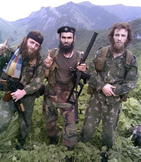 Chechen Guerrillas During The Second Russian Chechen War [1170 X 1348