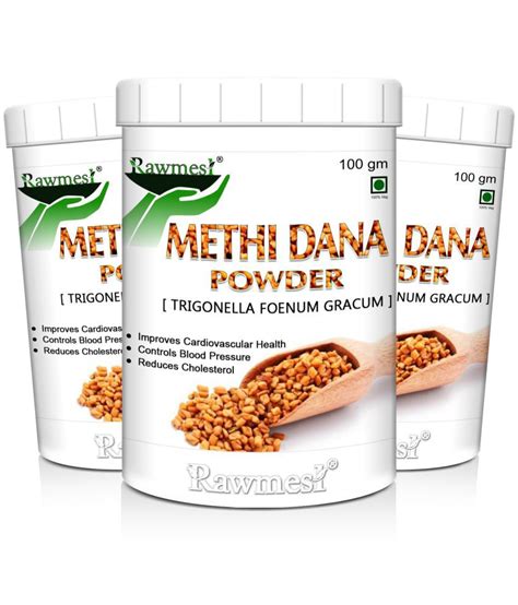 Rawmest Pure Methi Dana Powder For Hair Gm Buy Rawmest