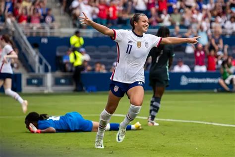 Alex Morgan Leads Uswnt World Cup Roster With Alyssa Thompson Trinity