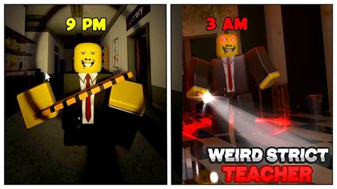 Weird Strict Teacher Roblox Full Walkthrough Youtube