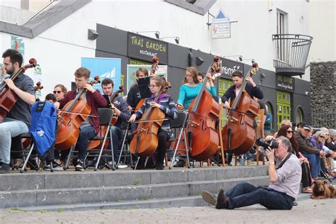 Esker Festival Orchestra At The Spanish Arch To Celebrat Flickr