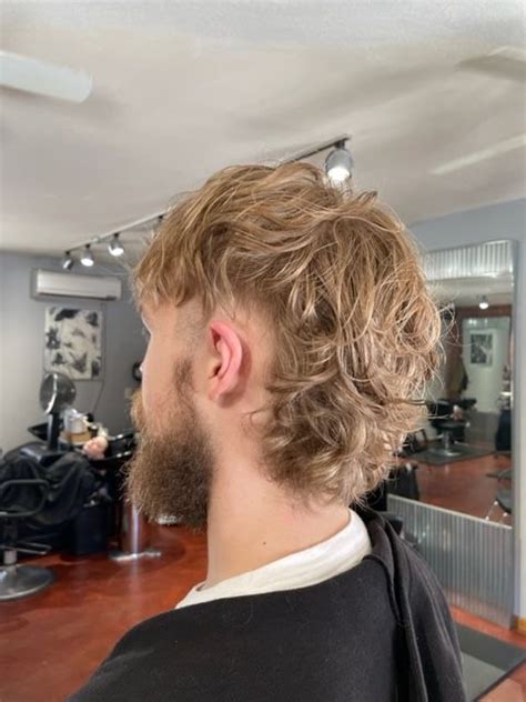 Check Out This Trending Mens Perm Mullet I Love This Look And Think It