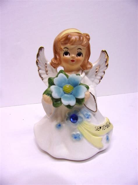 1950s Napco September Birthday Angel Etsy