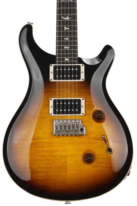 Prs Custom 24 Electric Guitar With Pattern Thin Neck Vintage Sunburst