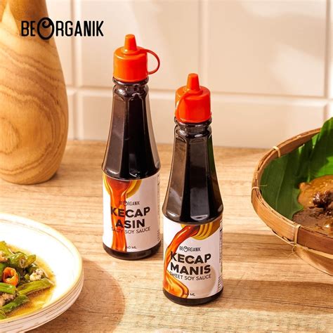 Kecap Asin Organik Salty Soy Sauce Beorganik Non Gmo Msg Ml