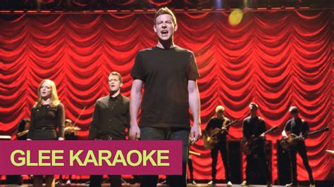 The Scientist Glee Karaoke Version Youtube