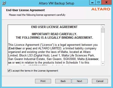 How To Install Altaro Vm Backup For Vmware Protect Your Vmware Vm S