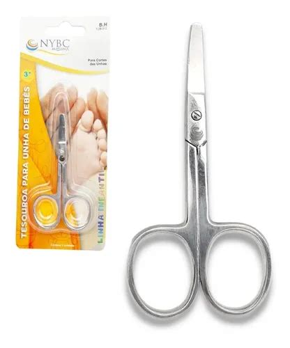 Tesoura Para Unha De Bebe - Tesoura Para Cortar Unha De Bebê - Recém Nascido - Tub-312 | MercadoLivre