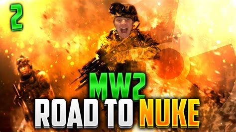 MW2 2 NUKES ONE TDM Road To Nuke 2 LIVE YouTube