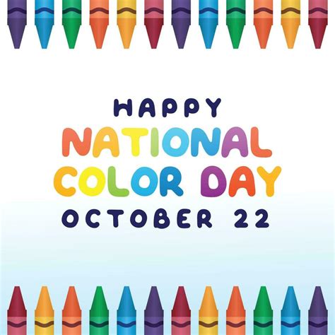 National Color Day Design Template Good For Celebration Usage Color