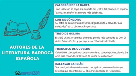 ¿qué Ejemplos De Literatura Barroca Existen