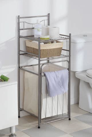 Bathroom Storage Tower With Hamper Semis Online