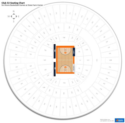 Fighting Illini Basketball Seating Chart