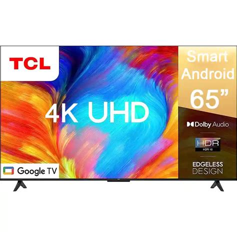 TCL 65 Inch UHD 4K Android Smart Bezeless TV | Niamapa