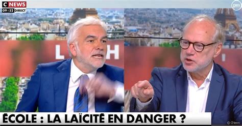 Vous me prenez pour un con Laurent Joffrin s énerve sur CNews