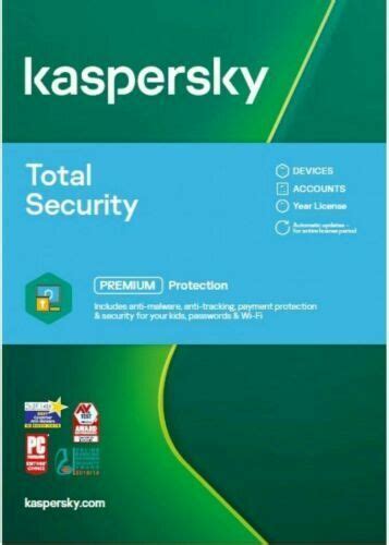 Kaspersky Total Security 2023 Multi Device 3 User Ubuy India