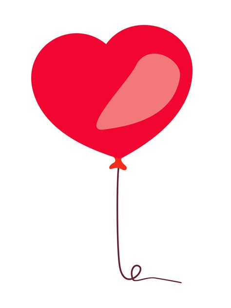 Heart Shaped Balloon 18062345 Png