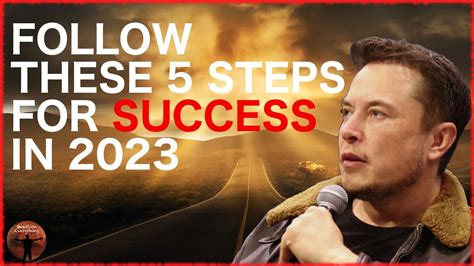 Elon Musks 5 Steps To Building A Successful Company Youtube