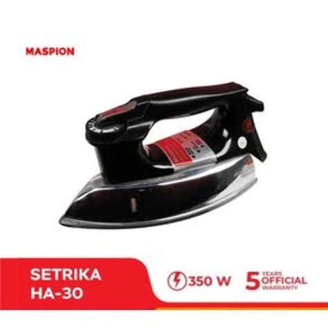 Maspion Setrika Kering 350 Watt HA30 UFO Elektronika Toko