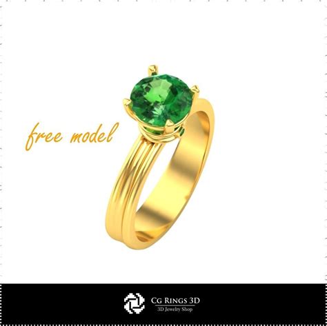 Jewel Ring Free D Model Cgtrader