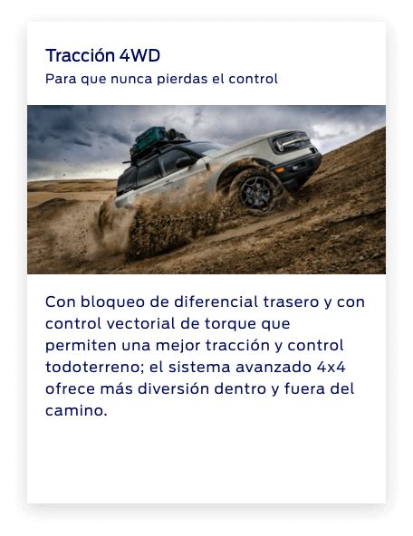 Descubrí la aventura con la Bronco Sport SUV Ford Argentina