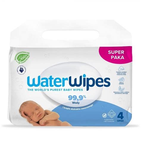 Waterwipes Chusteczki Nawil Ane Dla Dzieci Sztuk Waterwipes