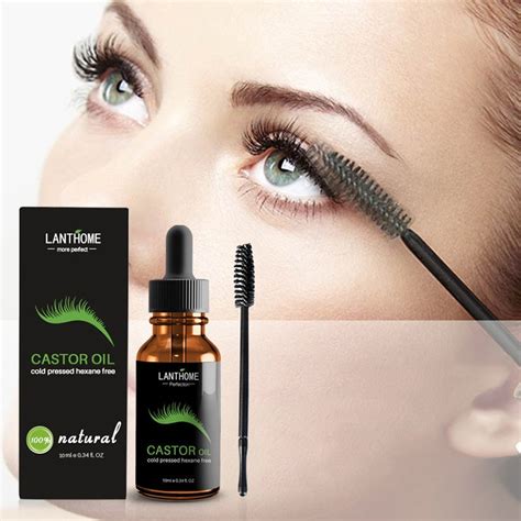 Natural Castor Oil Eyelash Growth Serum Castor – TLSkinCare.Net