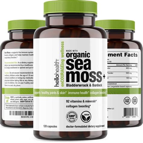 The Best Sea Moss Capsules An Ocean Coastal Powerhouse