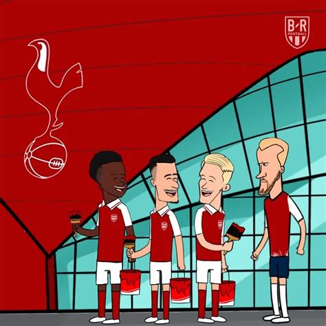 B R Football On Twitter North London Is Red Https T Co 2aDzQdJ28f