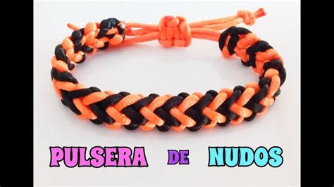 Pulsera Cola De Rat N Con Nudos Efecto Trenzada Paso A Paso Pulseras