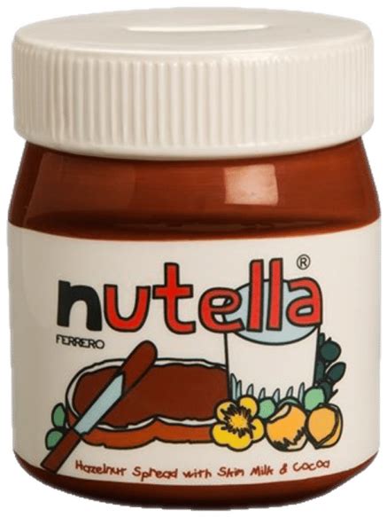 Nutella Png Png Mart