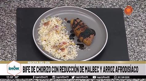 Bife De Chorizo Con Reducci N De Malbec Y Arroz Afrodis Aco Receta De