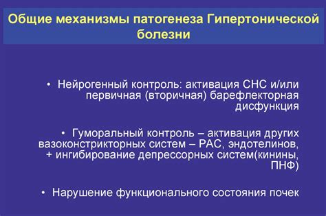 Гипертоническая болезнь - презентация онлайн