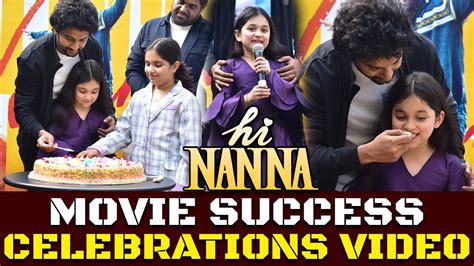 Hi Nanna Movie Success Celebrations Video Nani Mrunal Thakur