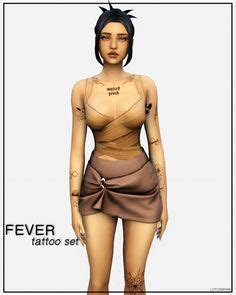 Sims Cc Tattoos In Sims Sims Sims Tattoos