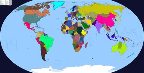 Modern World Map by PolandStronk on DeviantArt