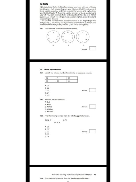 IQ Test | PDF