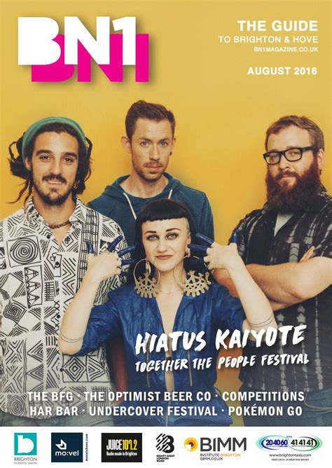 BN1 MAGAZINE AUGUST 2016 by BN1 Magazine - Issuu