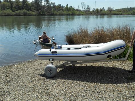 Boat Dolly With 30cm Wheels Beachwheels Australia